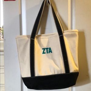 Zeta tau alpha- ZTA tote, hat, ID wallet, and tees